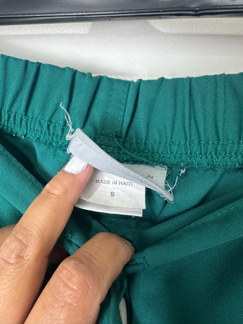 Grey's Anatomy Teal Drawstring Scrub Pants - Picture 3 of 4
